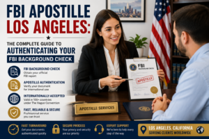 fbi apostille los angeles