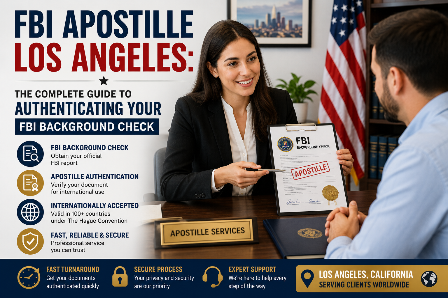 fbi apostille los angeles